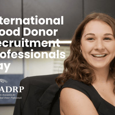 ADRP events calendar International Blood Donor Recruitment Professionals Day (1)