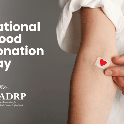 ADRP events calendar national blood donation day